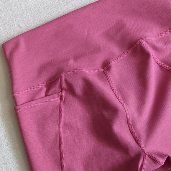 Sweaty Betty Leggings Super Sculpt High Rise 7/8 Side Pocket Pink M (8/10) NWT - Picture 9 of 16